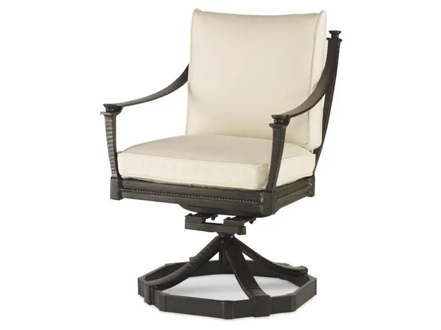 Andalusia Swivel Rocker Dining Arm Chair