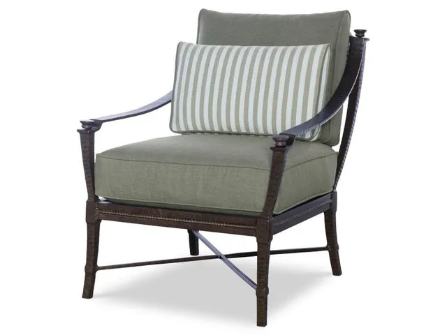 Andalusia Metal Back Lounge Chair