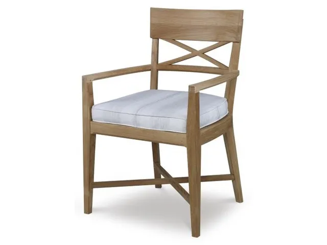 West Bay Teak Dining Arm Chair Pad