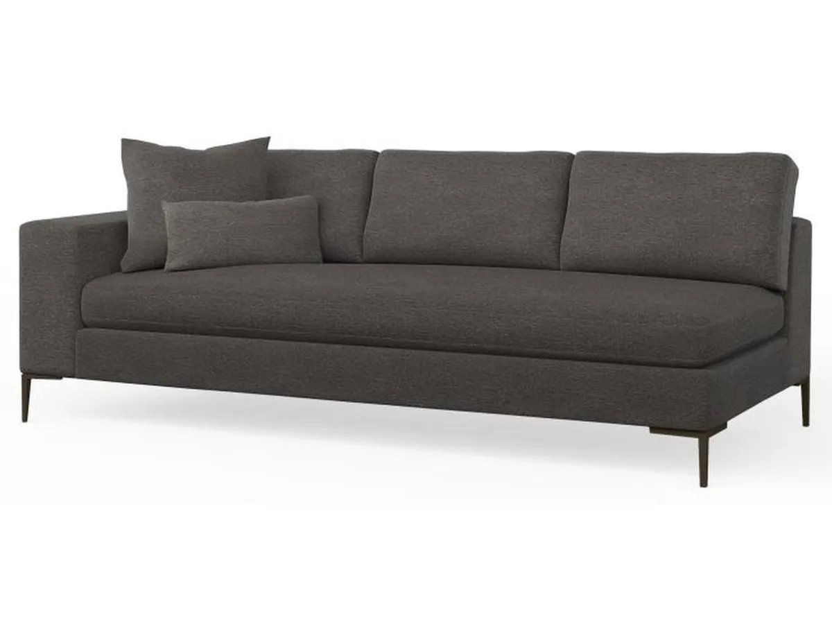 Roma Left Arm Facing Sofa Full Back - primary view