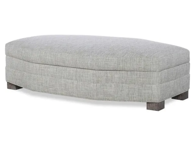 Cornerstone Wedge Storage Ottoman