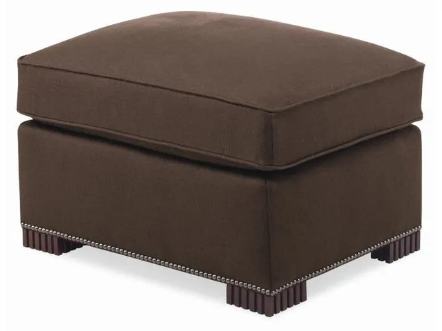 Modern Chesterfield Ottoman