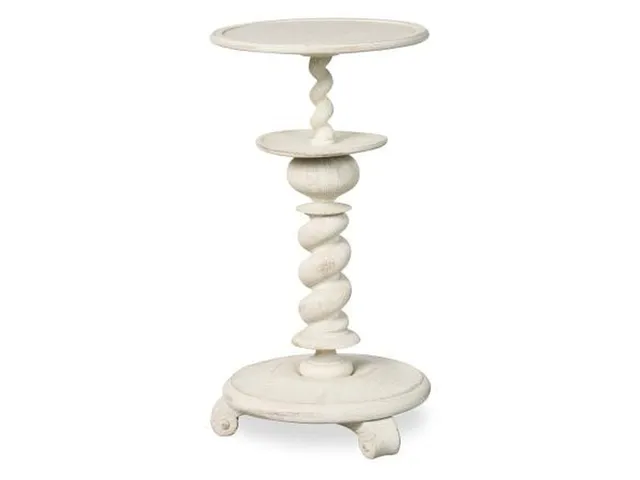 Lucia Candle Stand - White