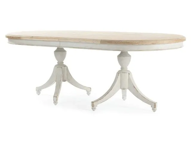 Madeline Double Pedestal Table