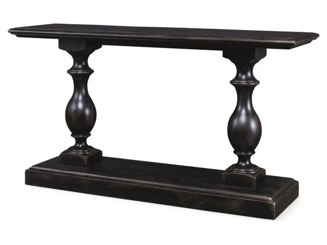 Grand Oak Console Table