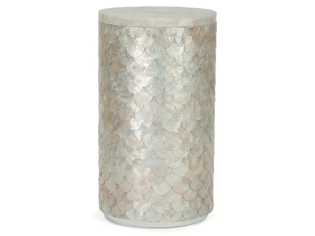 Capiz Accent Table