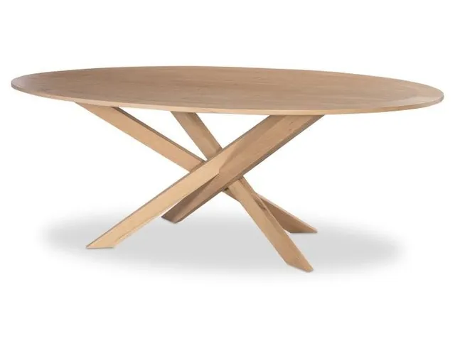 Open Sky Oval Dining Table - Natural