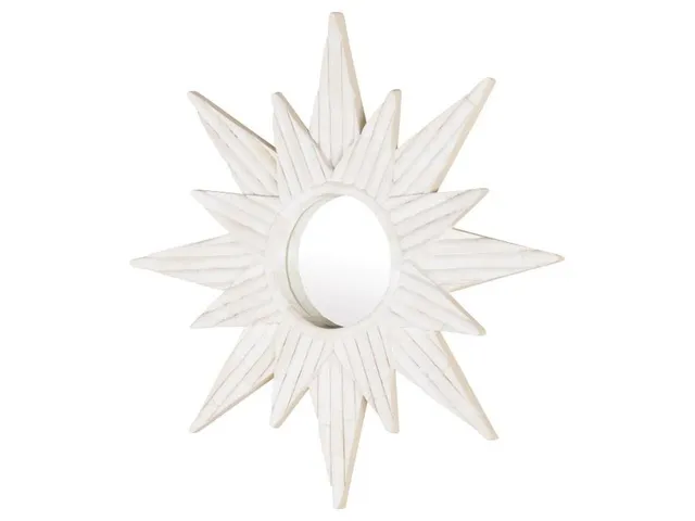 Sunburst Bone Mirror