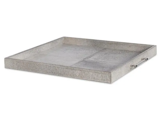 Sterling Large Hair-On-Hide Tray