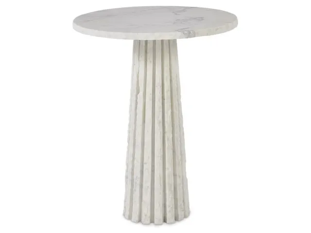 Barco Accent Table - Banswara Marble