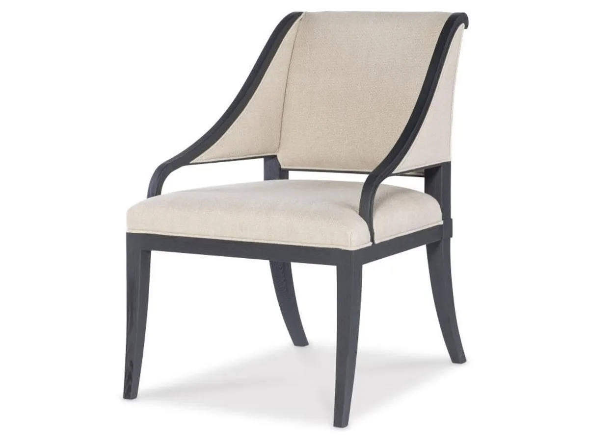 Soren Accent Chair - Swedish Wirebrushed Black - primary view