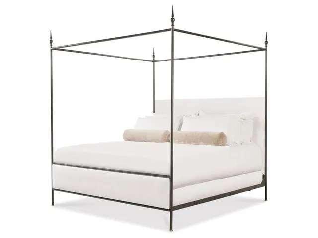 Venetian King Bed - Square Headboard