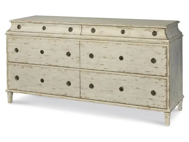 Alexandre Ii Dresser - Swedish Scraped Bone