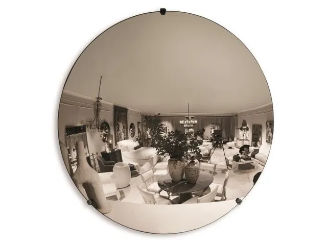 Rive Gauche Convex Mirror - Silver