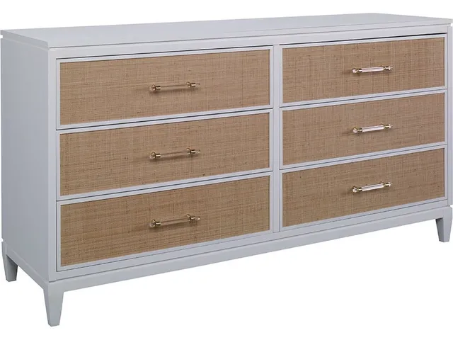 fig Six Drawer Dresser