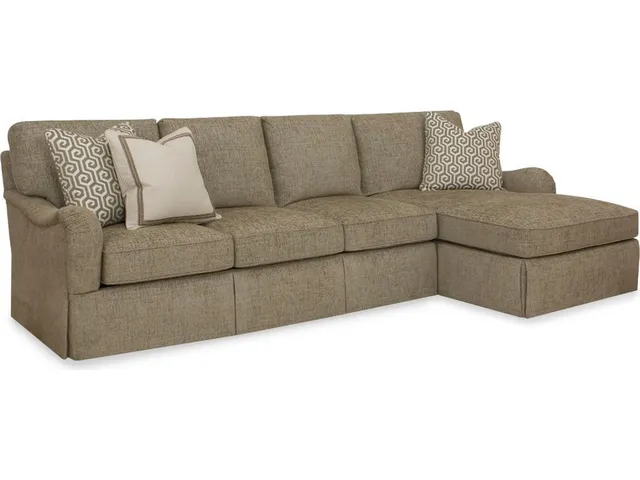 Studio C Sectional - Straight Cushion Option