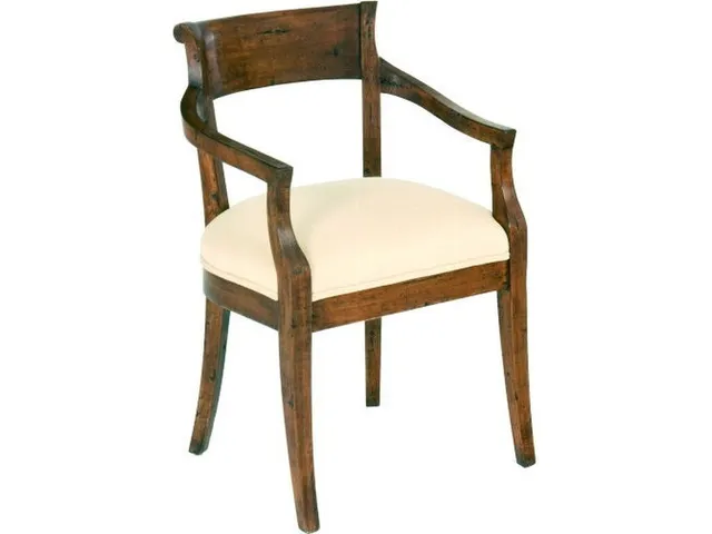 Hartford Upholstered Seat Arm Chair