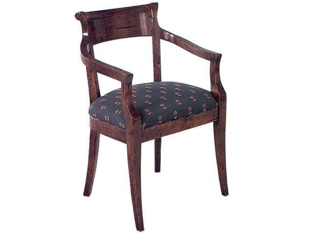 Hartford Upholstered Seat Arm Chair - image 1