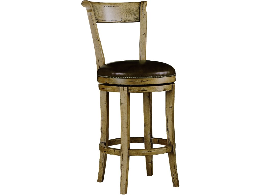 Hartford Upholstered Swivel Barstool - image 2