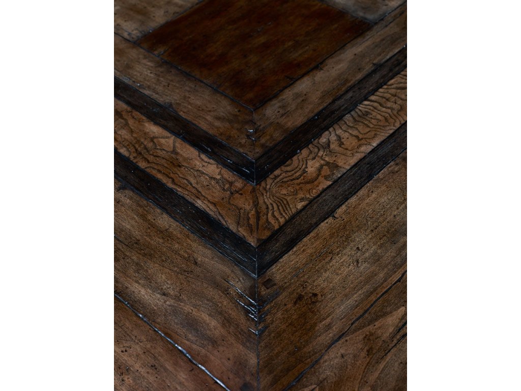 Volterra Pedestal and Trestle Dining Table - image 2