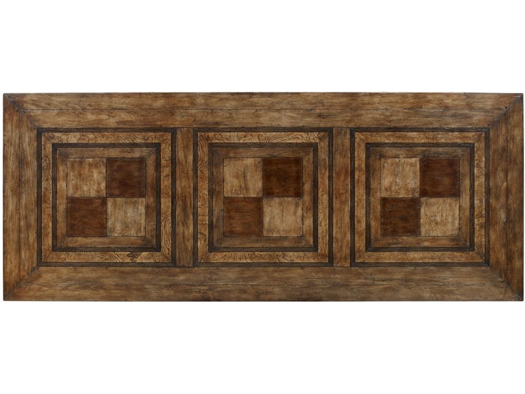 Volterra Pedestal and Trestle Dining Table - image 3