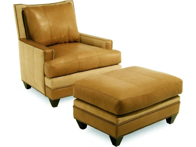 Catalina Ottoman (Leather)
