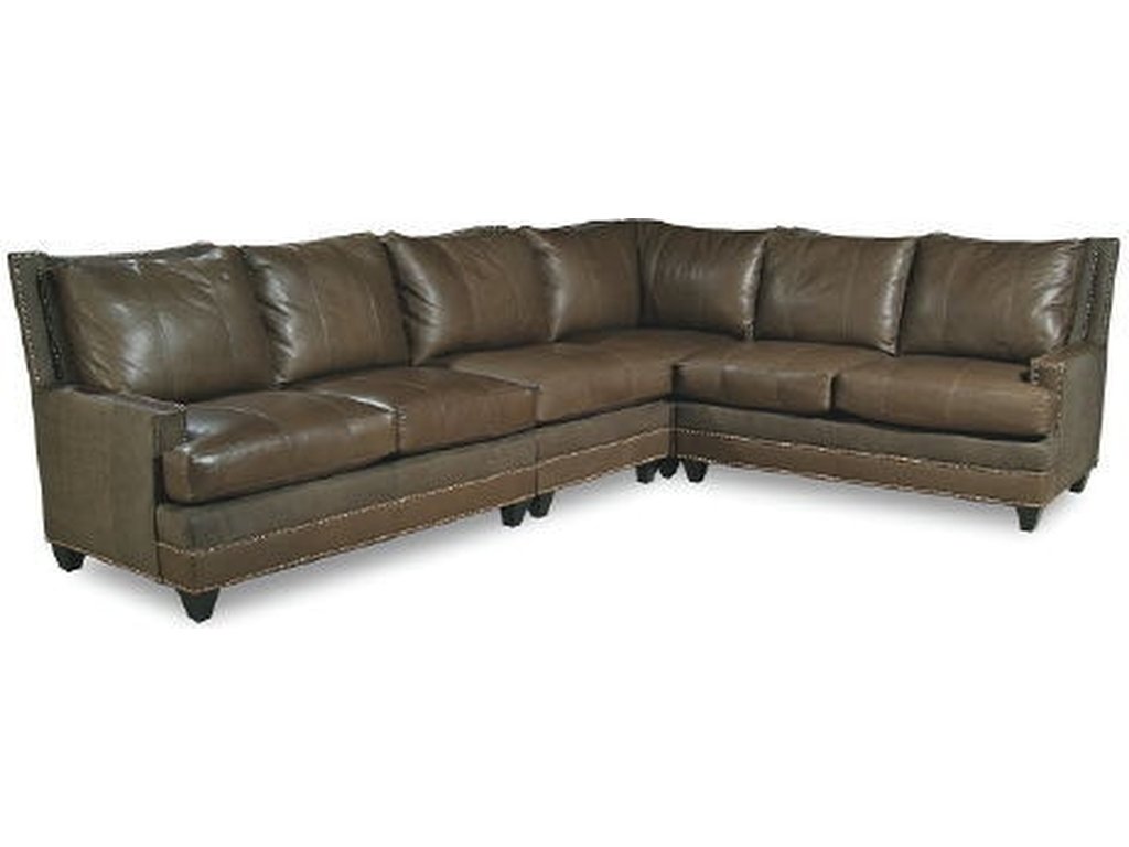 Catalina Armless Chair (Leather) - main image