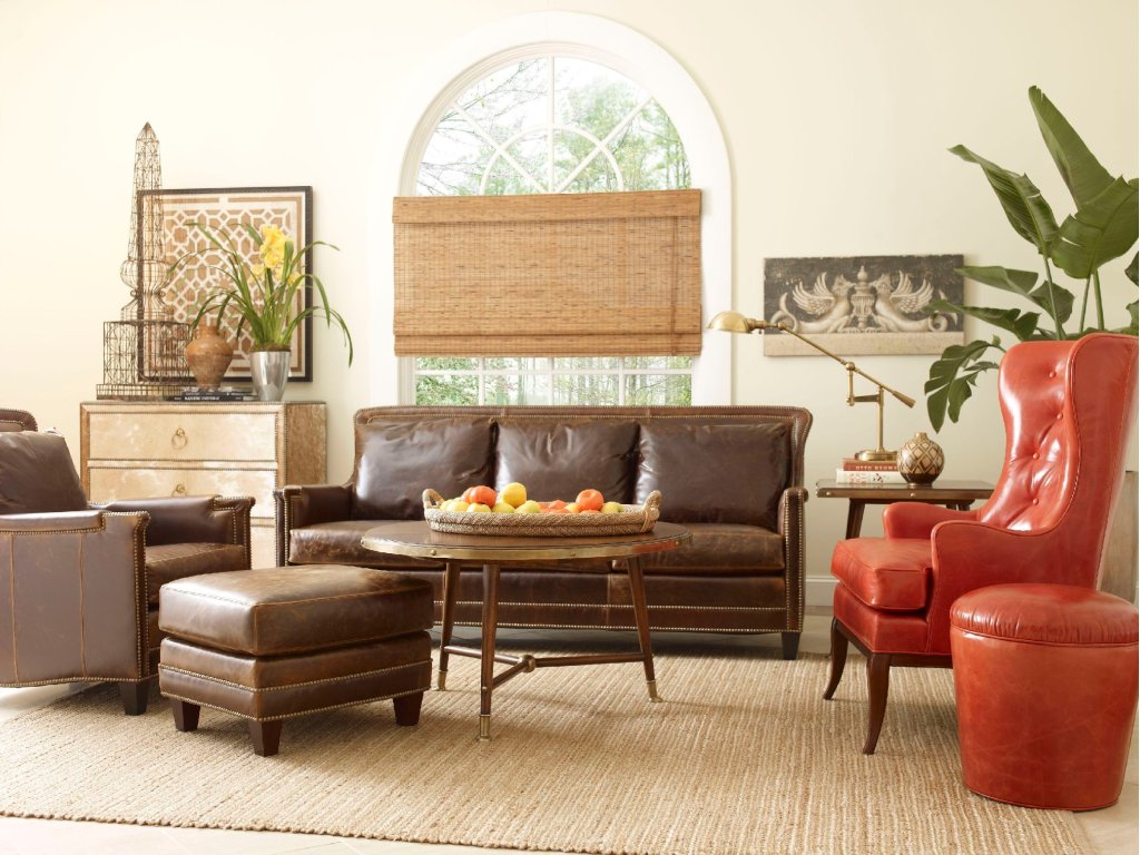 Sherman Wing Chair (Leather) - image 2