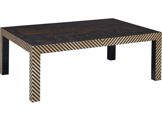 Larkspur Chinoiserie Cocktail Table