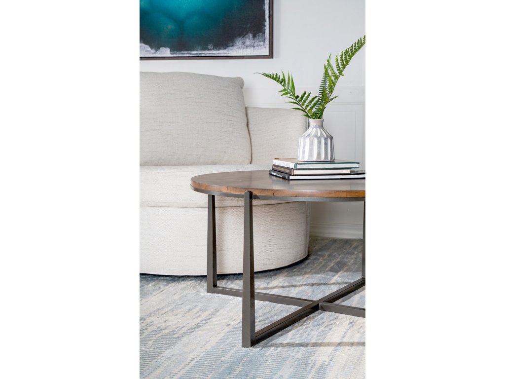 Cooper 42" Round Cocktail Table - image 3