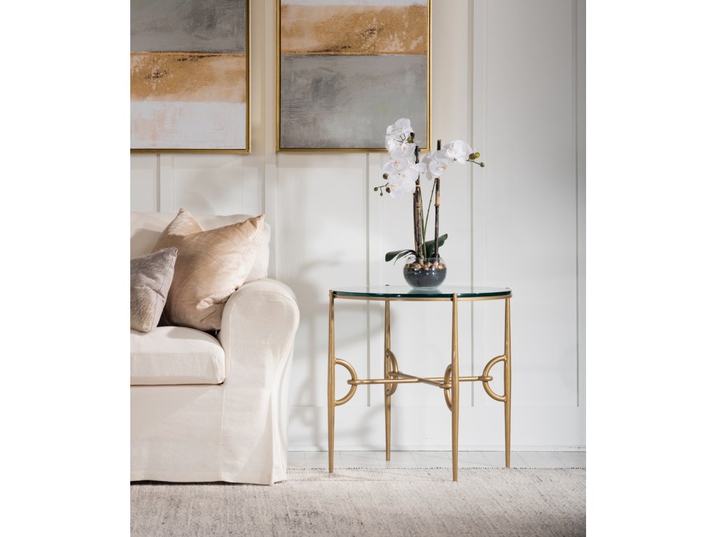 Paddock Round End Table - image 1