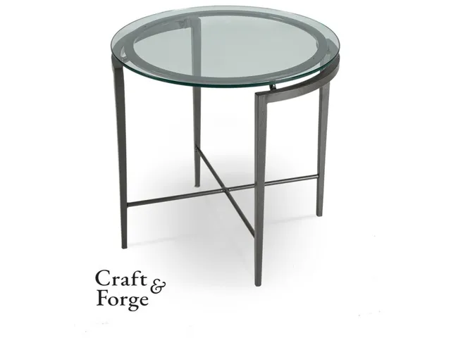 Armory Round End Table