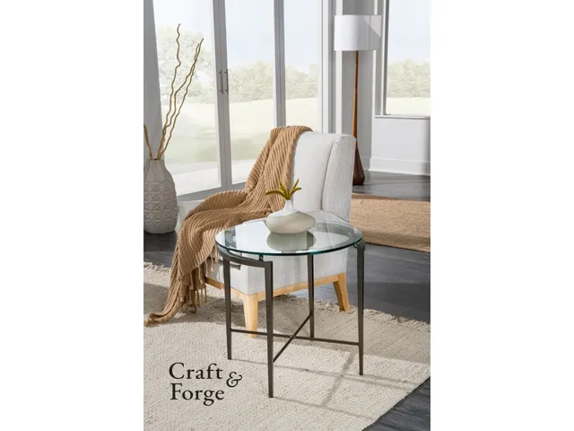 Armory Round End Table - Alternative View