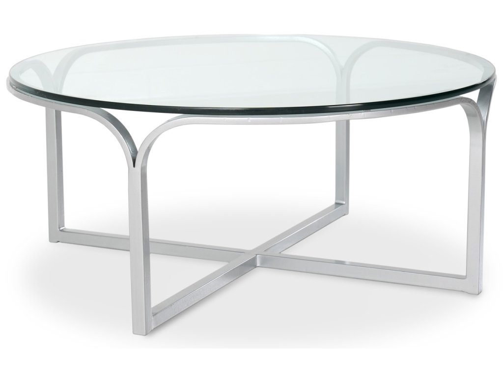 Wave 48" Round Cocktail Table - main image