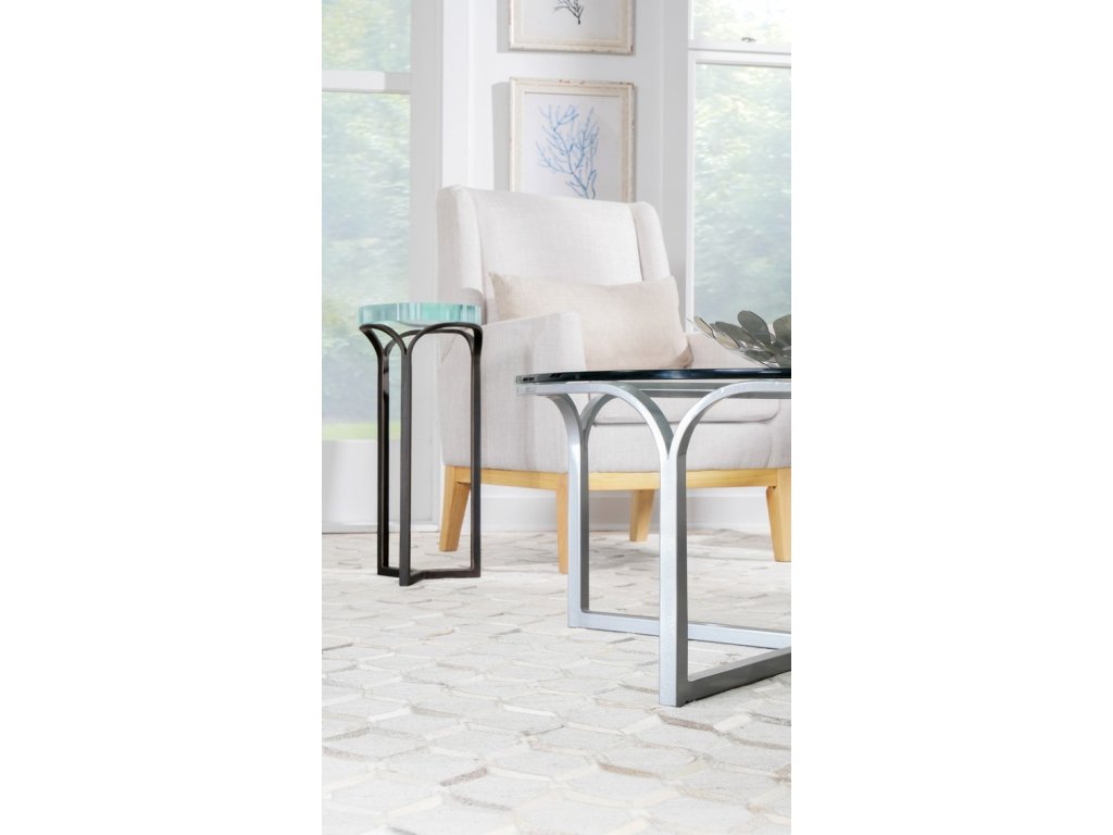 Wave 54" Round Cocktail Table - image 2