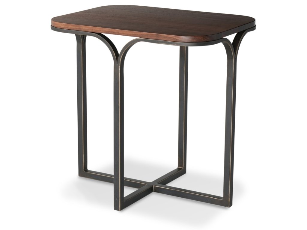 Wave Rectangular End Table - main image