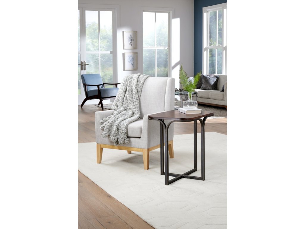 Wave Rectangular End Table - image 1