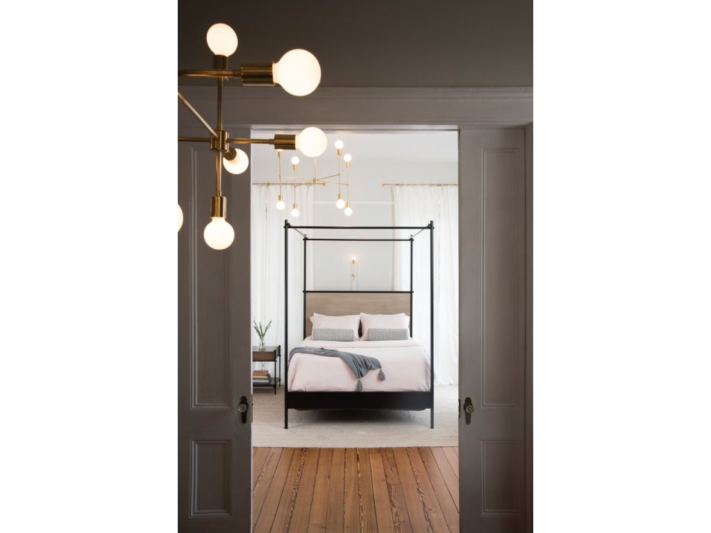 Collins Queen Canopy Bed - image 1