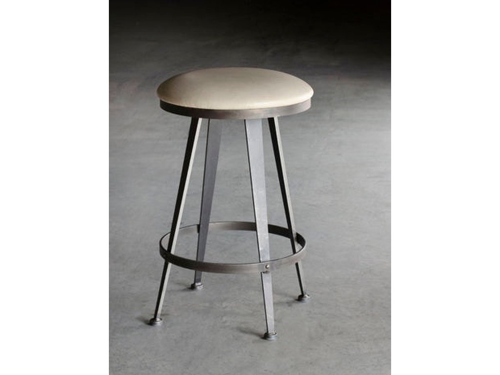 Aries Backless Swivel Barstool - image 1