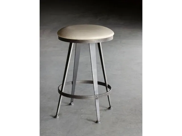 Aries Backless Swivel Barstool - Alternative View