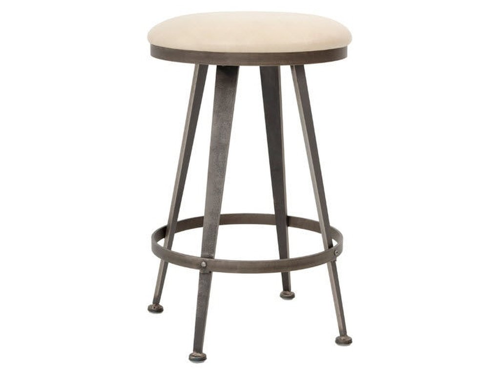 Aries Backless Swivel Barstool - main image