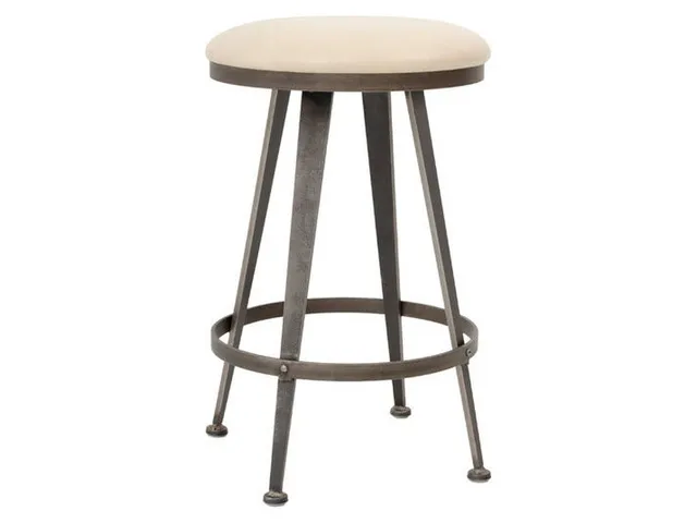 Aries Backless Swivel Barstool