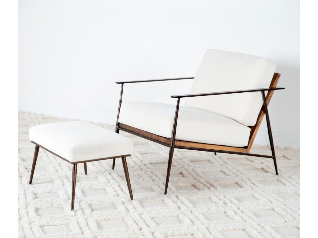 Emmitt Small Ottoman - image 3