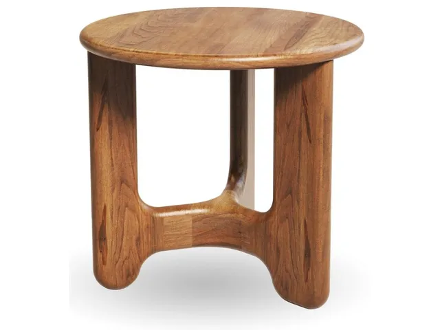 Cuban Round End Table