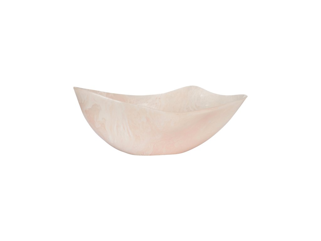 Bucolic Oval Bowl - Pink (Lg) - image 1