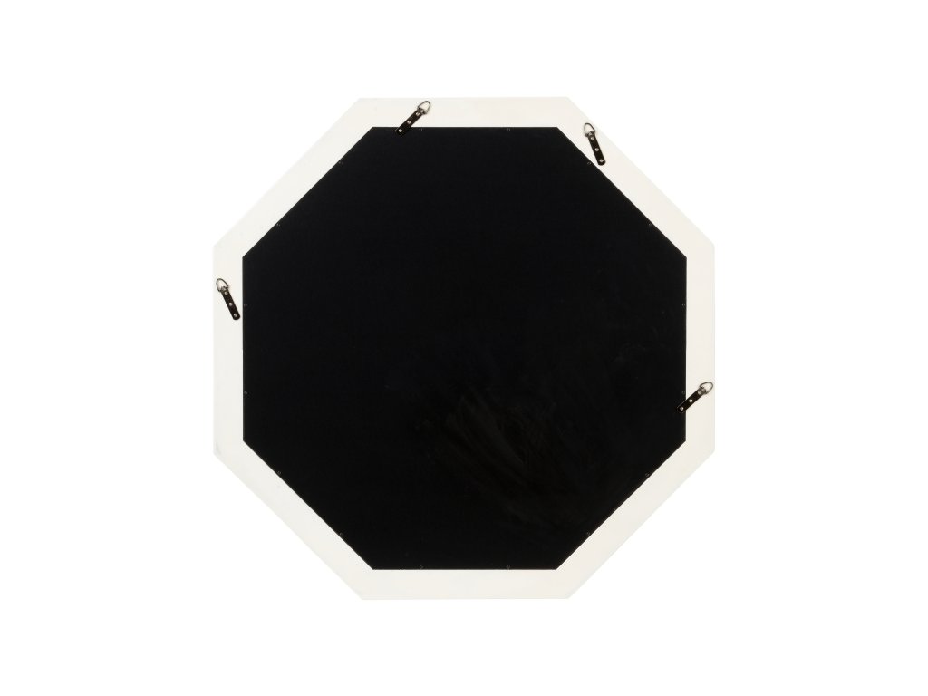 Dahlia Hexagon Mirror - White - image 2