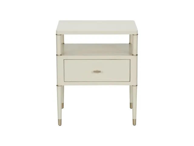Landry Side Table - White