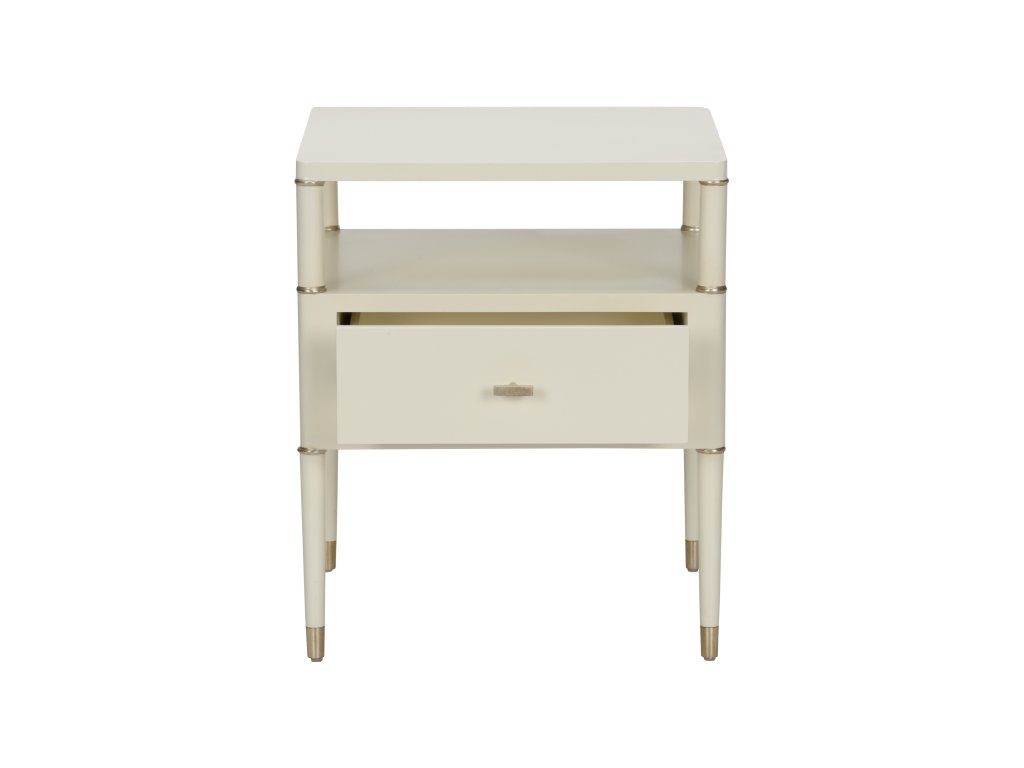 Landry Side Table - White - image 2