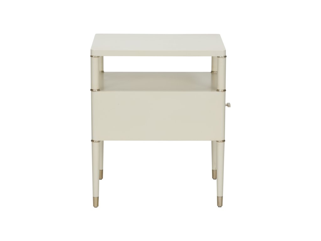 Landry Side Table - White - image 3