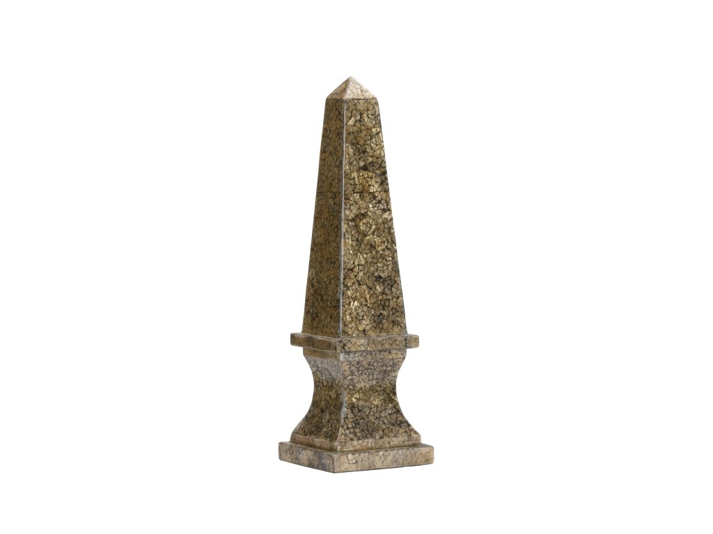Gold Tortoise Capiz Obelisk (Lg) - main image